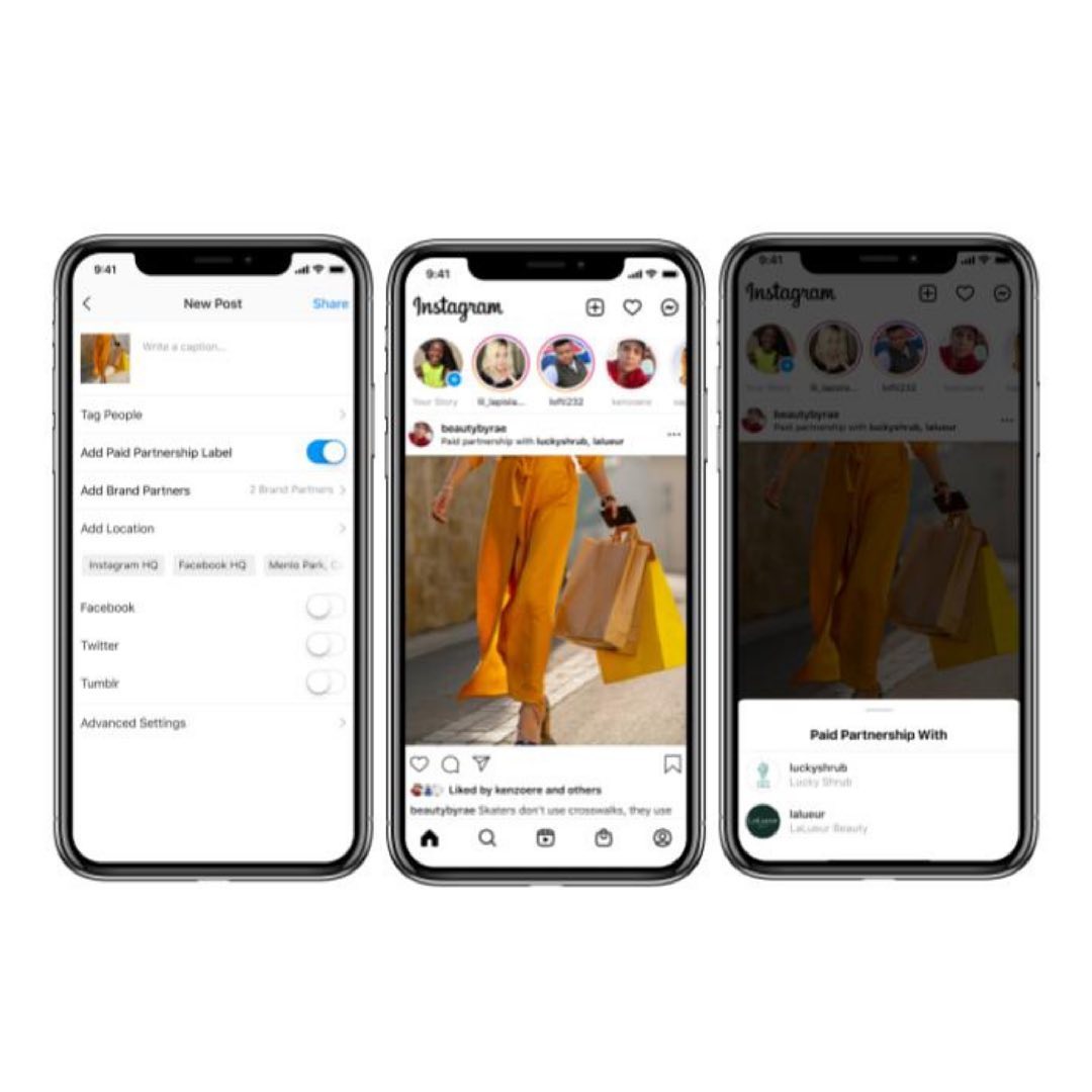 Instagram Updated Branded Content Tool Social Nation