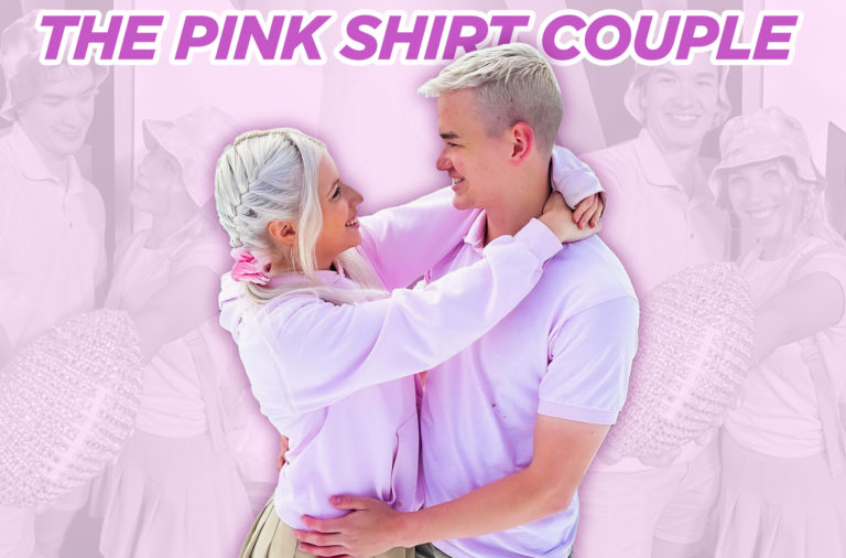 The Pink Shirt Couple