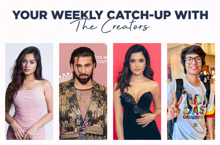 from the creatorverse weekly catch-up content creators social media instagram influencers meta music day bigg boss ott 2 sahil khattar heart of stone netflix niharika nm orry uorfi javed shirley sethia rakshak bajao arjun kanungo sourav joshi jannat zubair big basket chef it up monk entertainment EIC Tapsee pannu parul gulati
