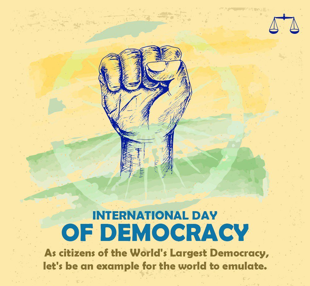 International Day of Democracy india