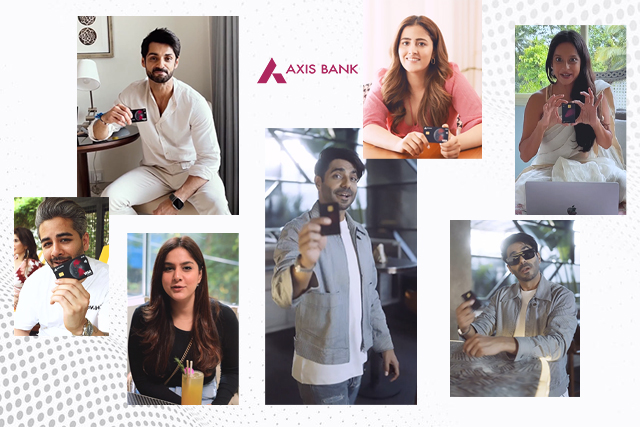 Influencers lost and found in Axis Bank Campaign