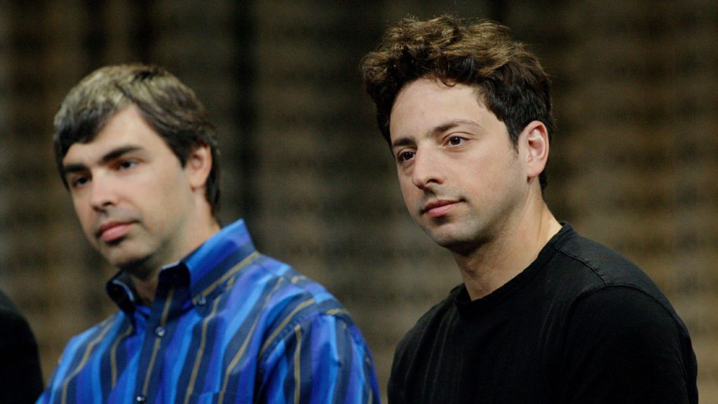 google founders doctoral students Sergey Brin and Larry Page Stanford University computer science program