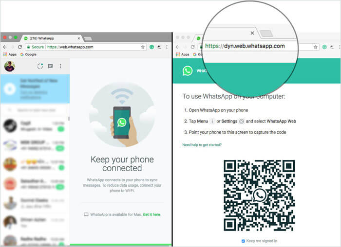 whatsapp web multiple profile