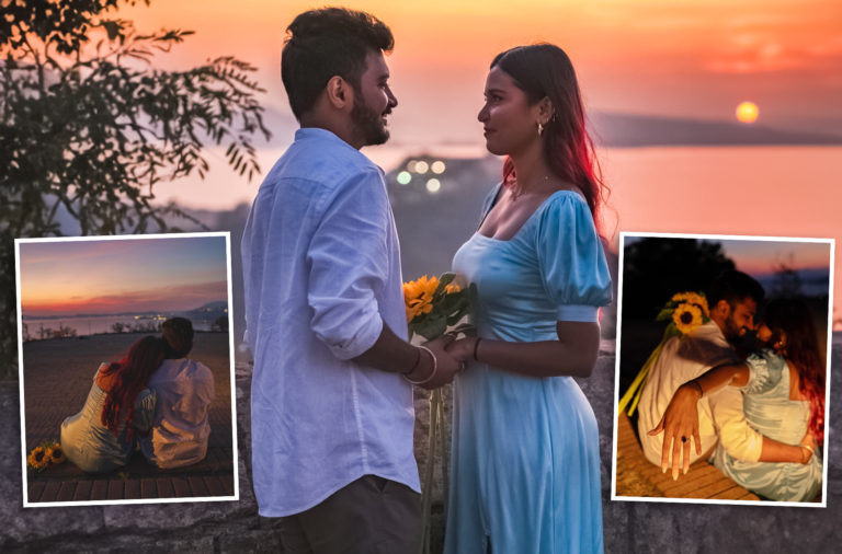 Mridul Sharma and Aditya Naik proposal