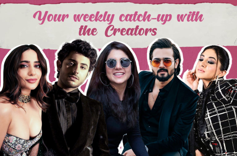 from the creator-verse content creators social media instagram kusha kapila tarun tahiliani aashna shroff benefit india myna mahila foundation bhuvan bam carry minati ritviz ht city unwind neha bagga resty kamboj proposal nikhil taneja varun duggirala ananya birla anshula kapoor tvf aspirants season 2 maybelline awez darbar F1 formula1 qatar airways