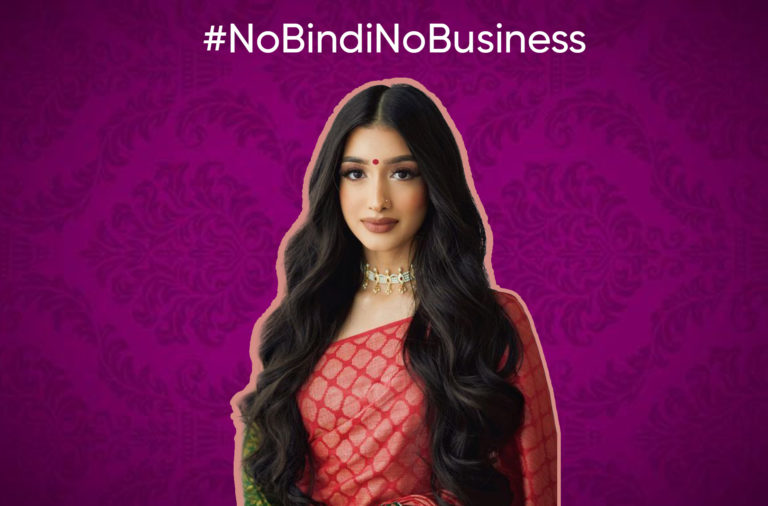 #NoBindiNoBusiness social media campaign changing advertisements
