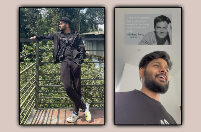 Roshan Vadassery's AI Tribute to Matthew Perry