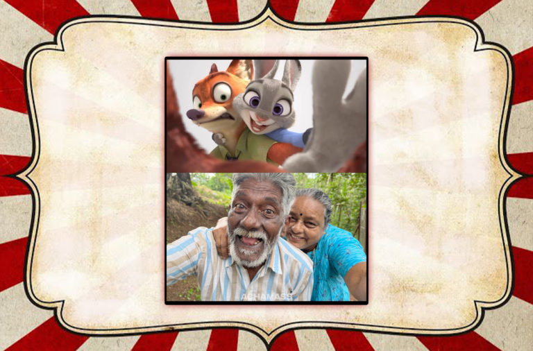 In a Viral video, elderly couple recreates Zootopia scenes
