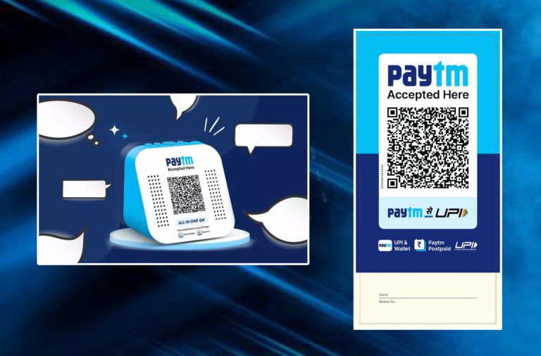 Paytm devices QR Code Scanner & Soundbox