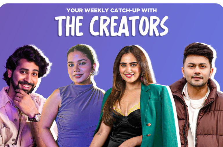 from the creator-verse content creators creator social media instagram youtube kusha kapila srishti garg ankush bahuguna awez darbar