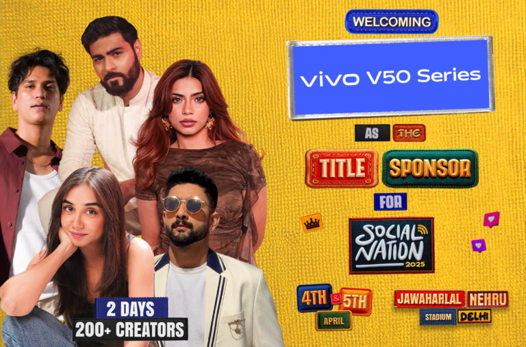 Largest Creator Festival, vivo, vivo V50 Series, Social Nation Festival, trending, Prajakta Koli, Delhi, Delhi creator fest, Delhi influencer events 2025