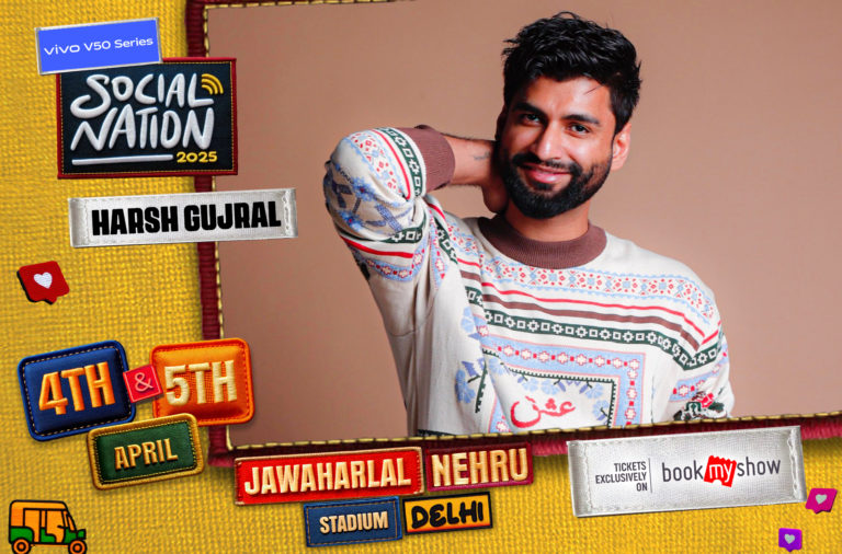 Asia’s Largest Creator Festival, comedy star, content creator event, creator festival India, stand-up comedy India, comedian India, Delhi creator fest, Delhi events 2025, digital creator festival, humor influencer, influencer festival 2025, Instagram comedian, live comedy performance, meet Harsh Gujral, Harsh Gujral, Social Nation Delhi 2025, Social Nation Festival 2025, trending comedian 2025, viral comedian, YouTube comedian.