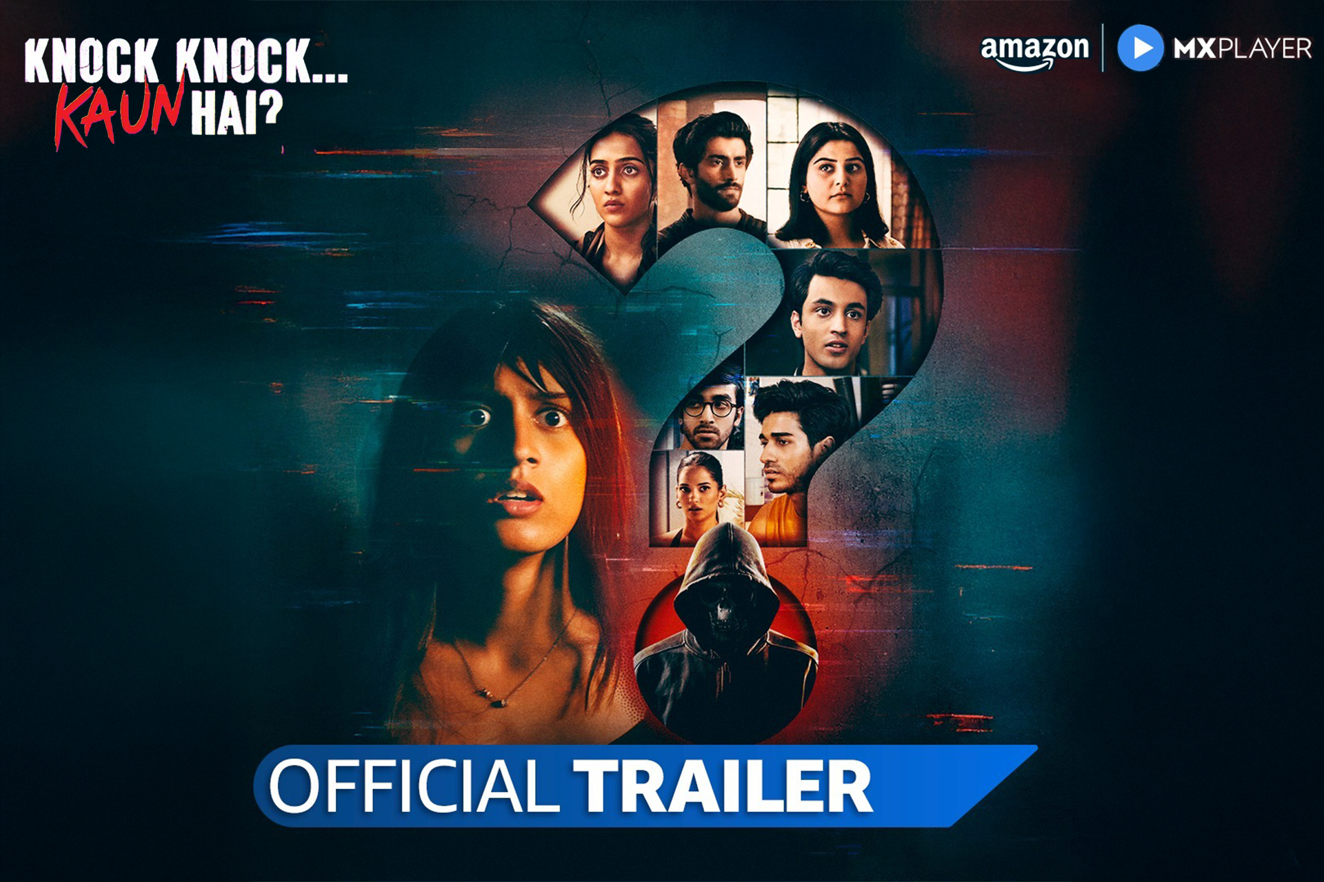 Knock Knock Kaun Hai, Amazon MX Player, free streaming, Aadhya Anand, Kush Jotwani, Arjun Deswal, YA thriller, Indian web series, new web series 2025, suspense drama, teenage drama, digital temptation, mystery app, Amazon Originals India, free web series India, romance and betrayal, streaming May 22, thriller series 2025, youth drama, Sunshine Productions, Tanya and Rohan, emotional thriller, Amazon Prime Video, watch online free, Indian OTT content