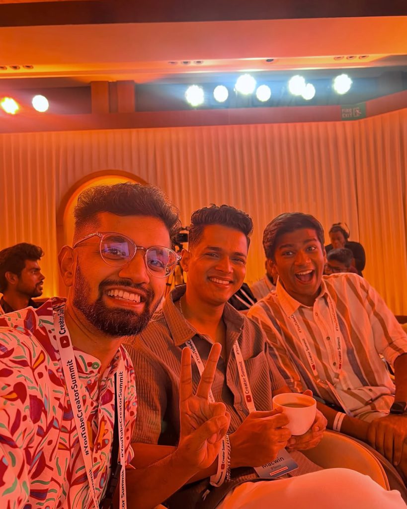 Finally Stepped outta home to attend the #YoutubeCreatorSummit thanks for having us over @youtub (2) - Social Nation