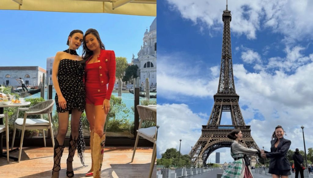 Masoom Minawala Discusses Fashion Insights with Emily in Paris Cast