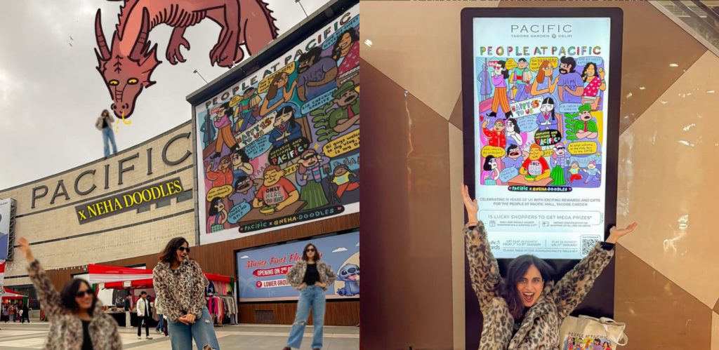 Neha Doodles Celebrates People, Memories and Magic at Pacific Mall