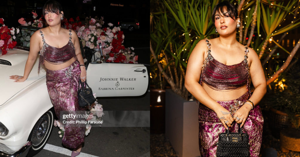 Sakshi2 (1) - Social Nation Sakshi's first look from the Grammy Weekend