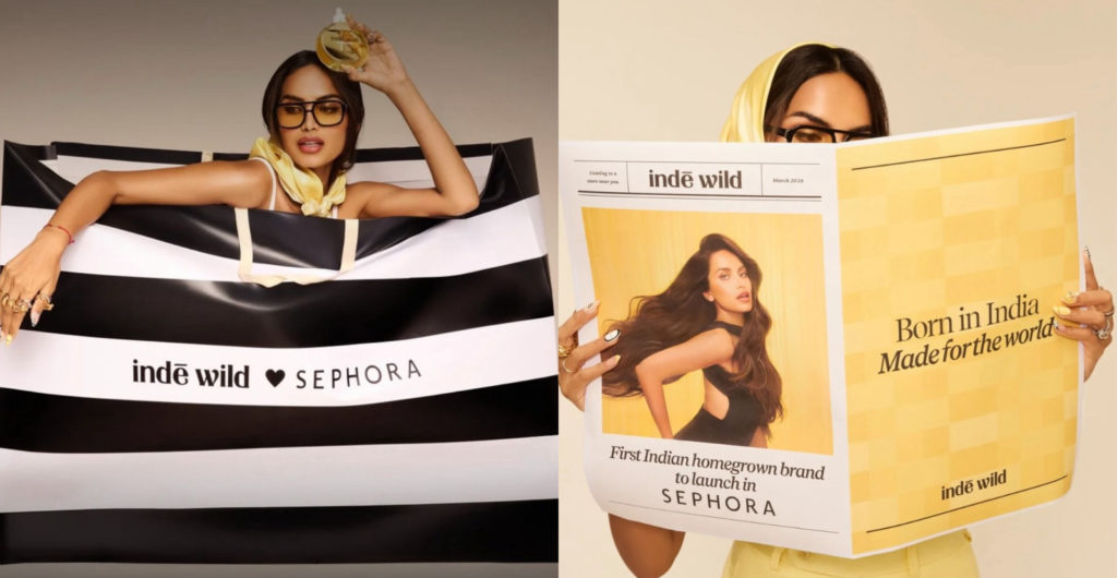 Indē Wild Makes History as the First Indian Beauty Brand to Launch at Sephora U.S.!