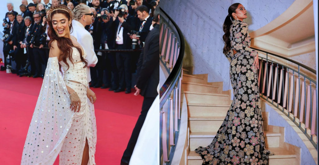 IM1 - Social Nation Ishani Mitra Makes A Powerful Cannes Debut With Indian Designers!