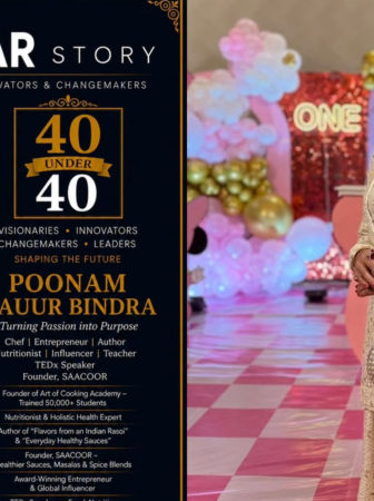 What Makes Poonam Kaur Bindra A "40 Under 40 Honouree"?