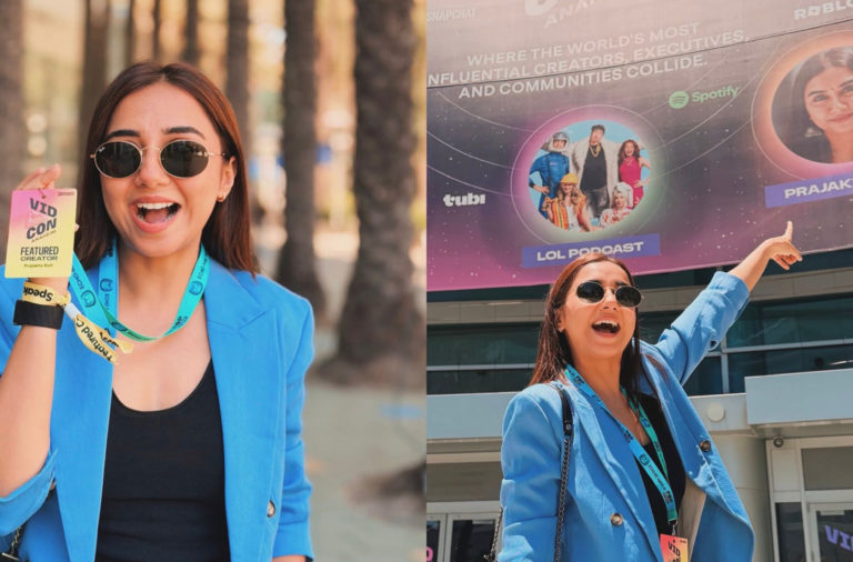 Prajakta Koli Spoke At VidCon Anaheim 2026!