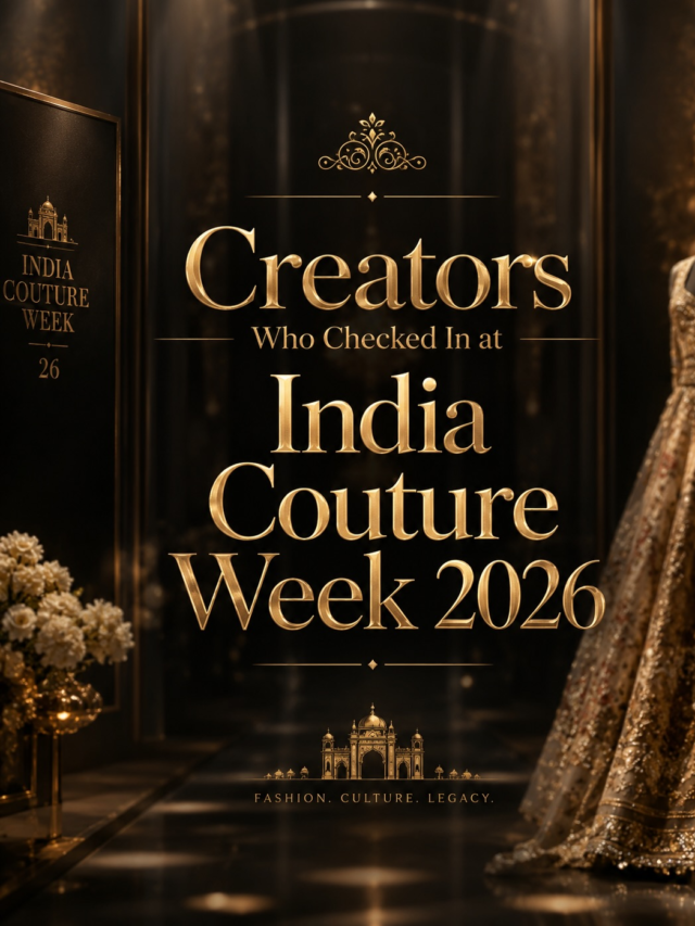 India Couture Week 2026